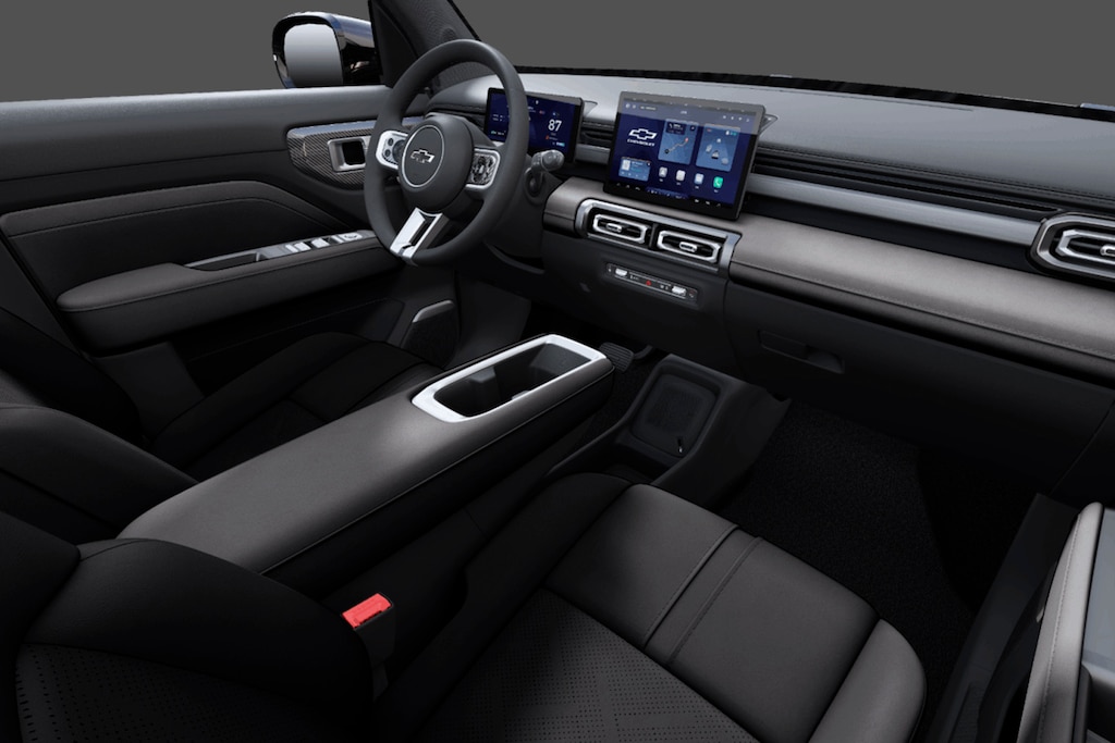 Spark EUV design interno na cor jet black