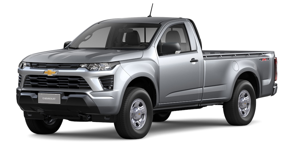 Chevrolet S10 Versão Cabine Simples cor Prata Skark