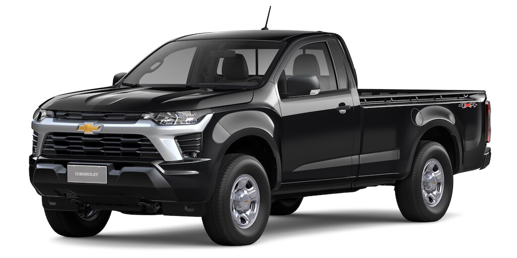 Chevrolet S10 Versão Cabine Simples cor Preto Ouro Negro