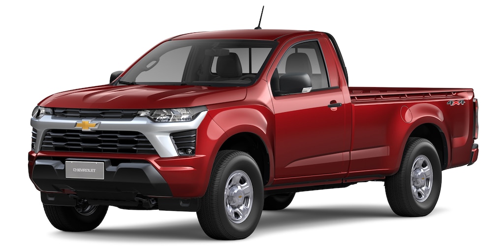 Chevrolet S10 Versão Cabine Simples cor Vermelho Scarlet