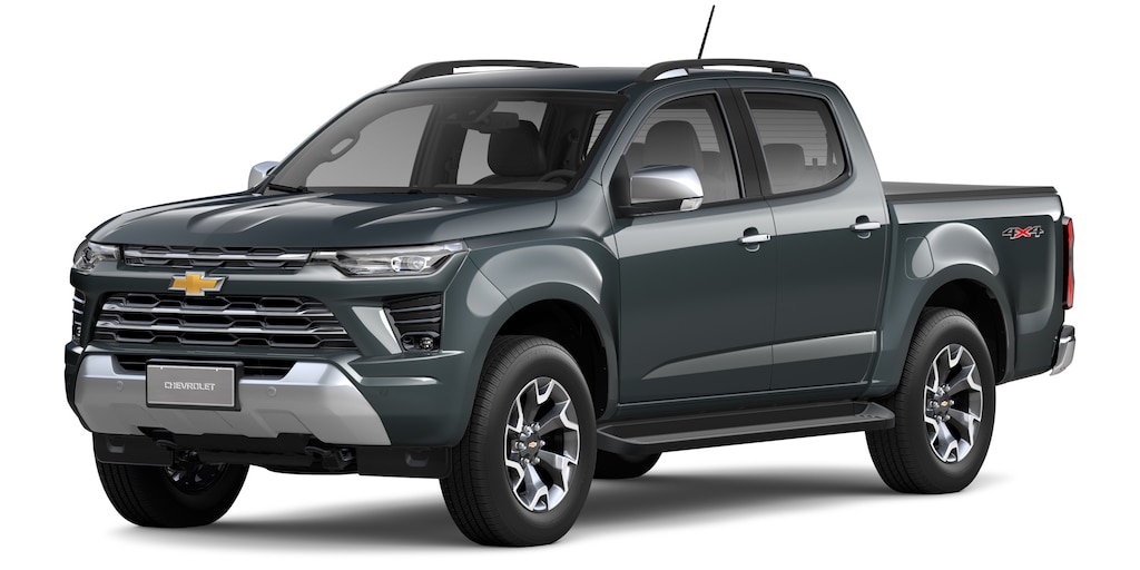 Chevrolet S10 Versão LTZ cor Cinza Moss