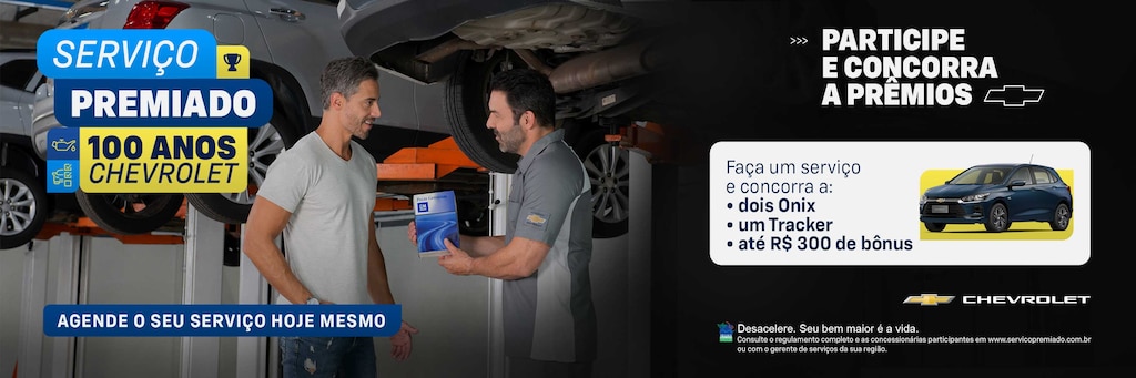 Serviços automotivos Chevrolet