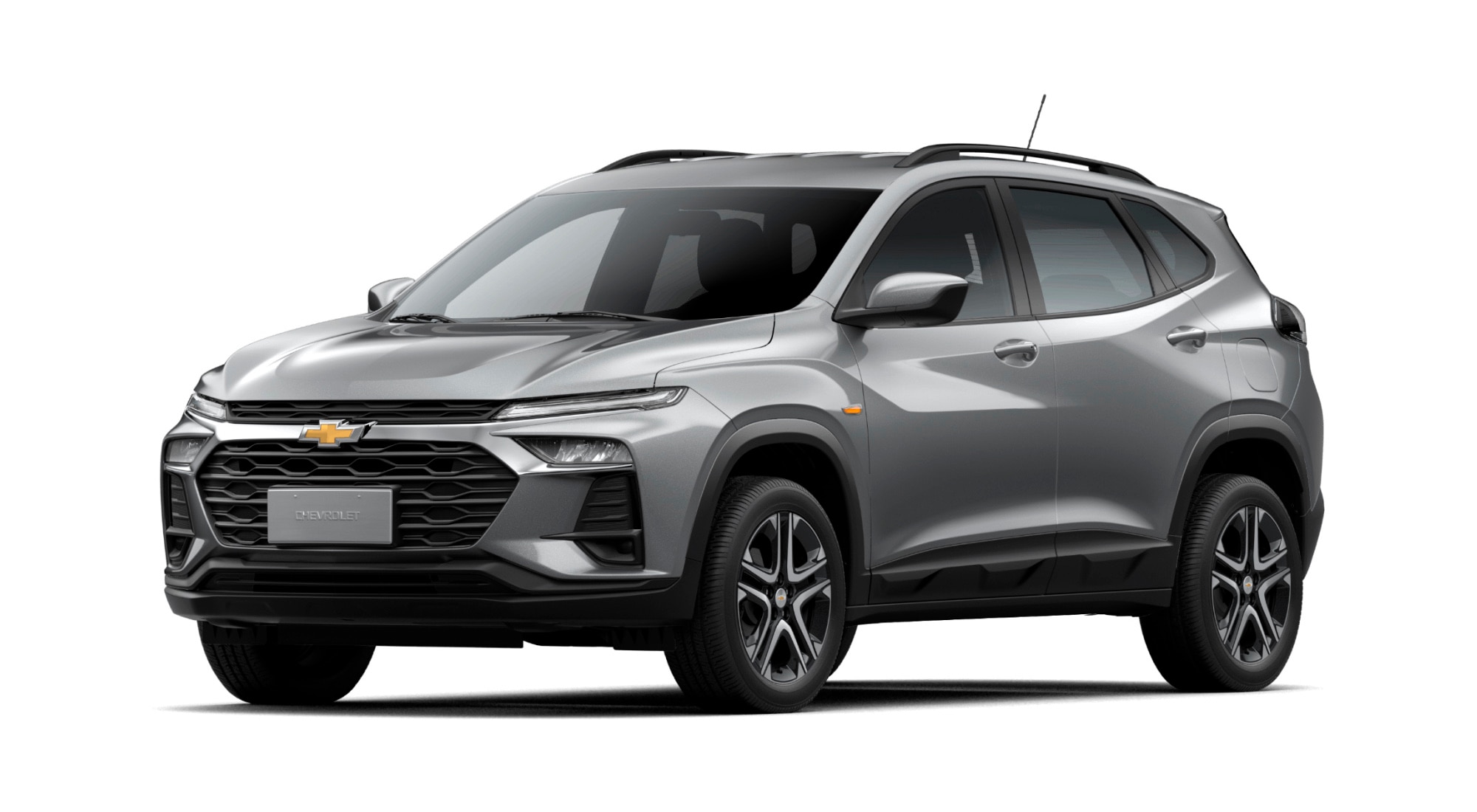 Chevrolet Tracker Versão LT AT Turbo cor Prata Shark