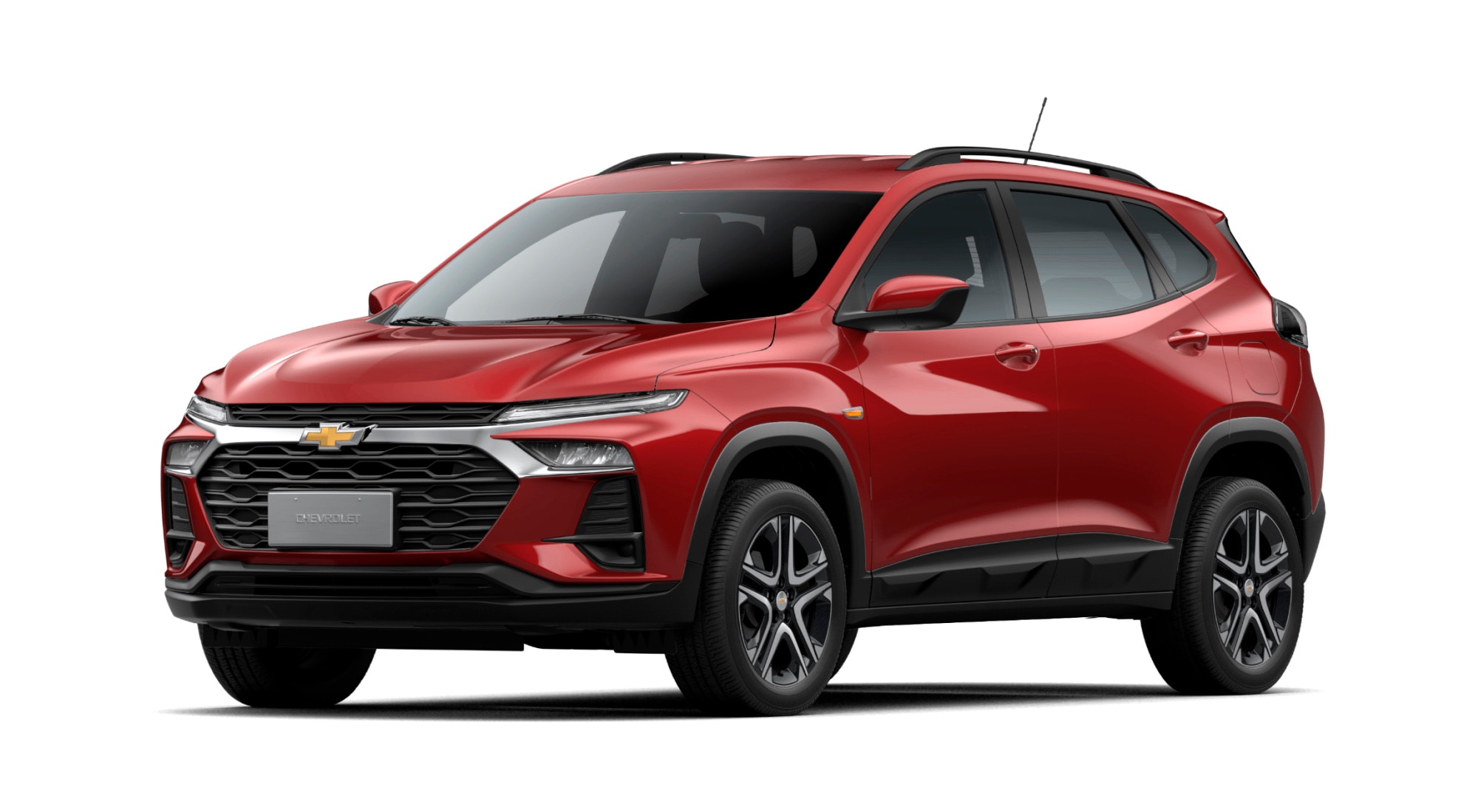 Chevrolet Tracker Versão LT AT Turbo cor Vermelho Scarlet