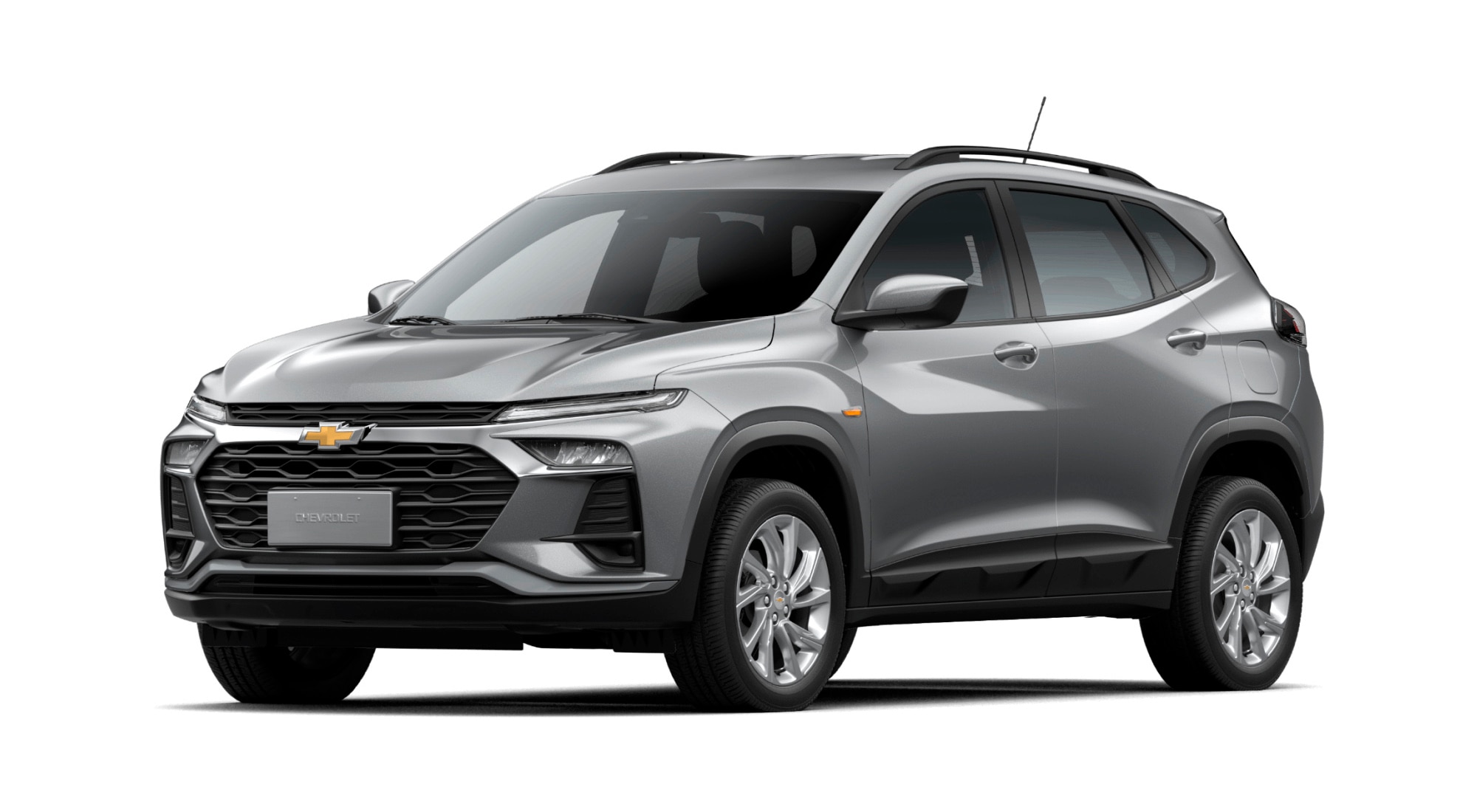 Chevrolet Tracker Versão LTZ AT Turbo cor Prata Shark