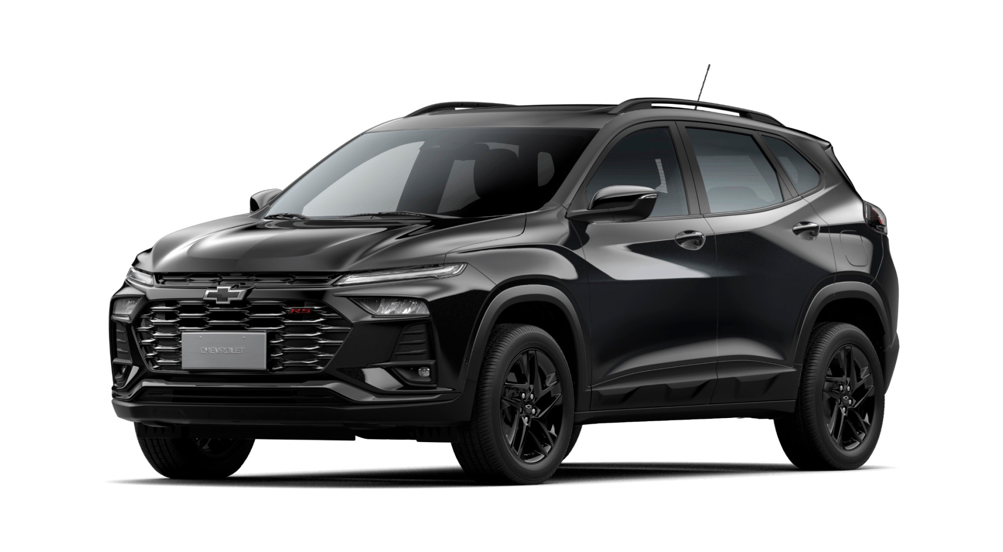 Chevrolet Tracker 2026 Versão RS AT Turbo cor Preto Ouro Negro