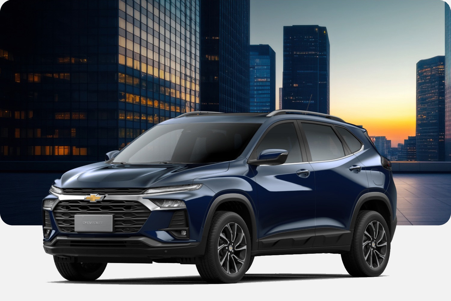 Veículo moderno Chevrolet Tracker 2026 Versão AT Turbo