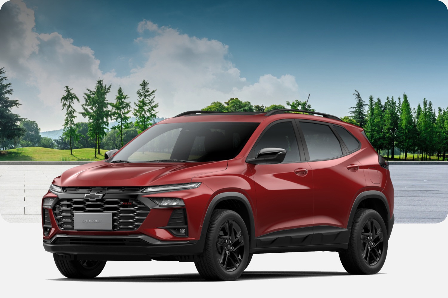 SUV Chevrolet 2026 Versão RS AT Turbo com potência esportiva