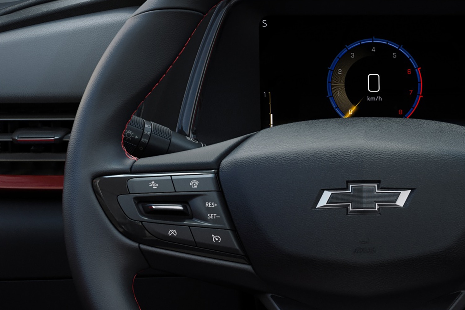 Chevrolet Tracker 2026 com volante estável e suave ao dirigir