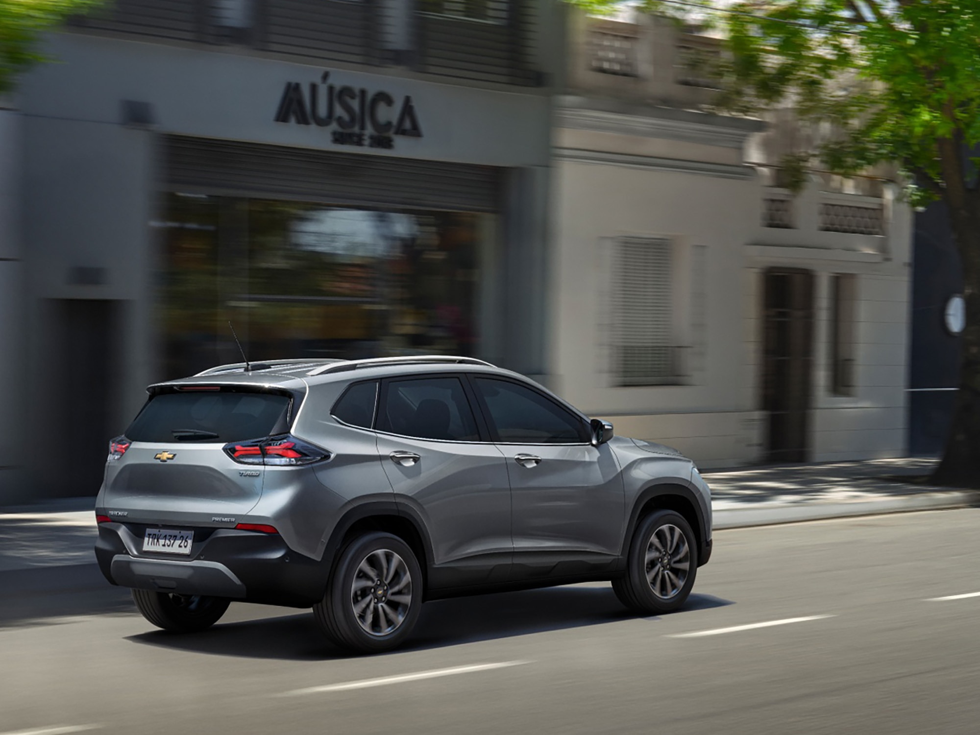 Tracker 2026 com motor turbo e câmbio automático